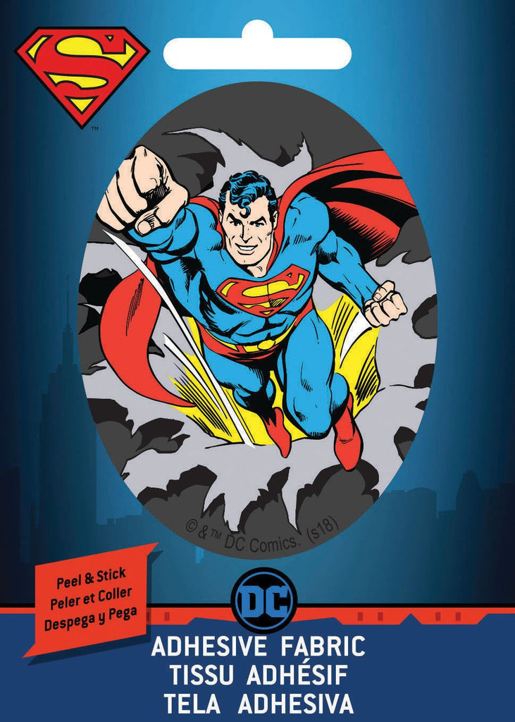 DC Comics Superman Déchire - Appliqué Ad-Fab