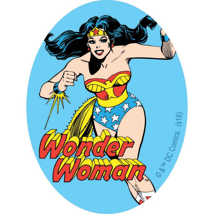 DC Comics Wonder Woman Adhesive Fabric Badge