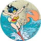 DC Comics Wonder Woman Atterrissage éclaboussant - Appliqué Ad-Fab