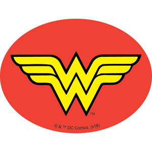 DC Comics Wonder Woman Logo Adhesive Fabric Badge