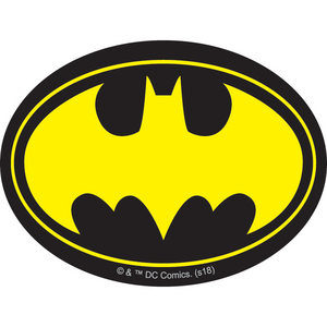 DC Comics Batman Logo Adhesive Fabric Badge