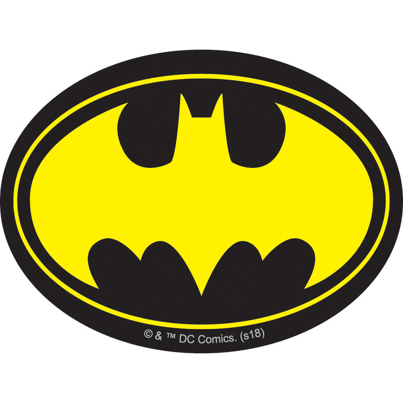 DC Comics Batman Logo Adhesive Fabric Badge