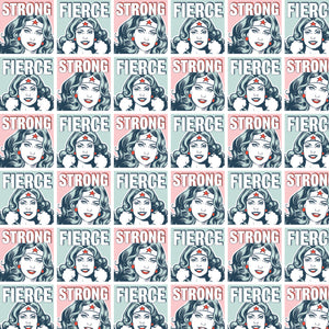 DC Comics-  Wonder Woman II Collection - Fierce and Strong - Cotton