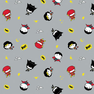 DC Comics - Tiny Heroes - Printed Flannel