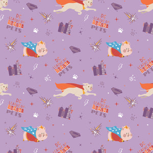 DC Comics- League of Super-Pets -Storybook Pets- Cotton - Light Purple