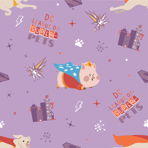 DC Comics- League of Super-Pets -Storybook Pets- Cotton - Light Purple