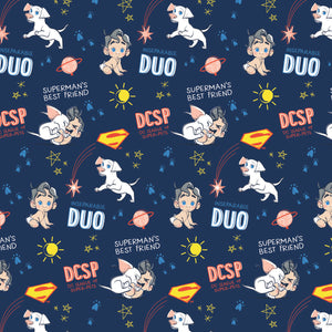 DC Comics- League of Super-Pets -Early Days- Cotton - Navy