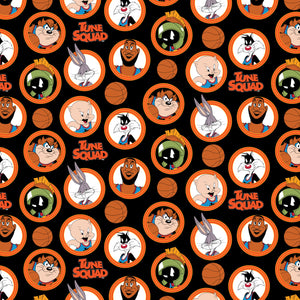 Warner Bros - Space Jam 2 - Character Coins -  Black - Cotton