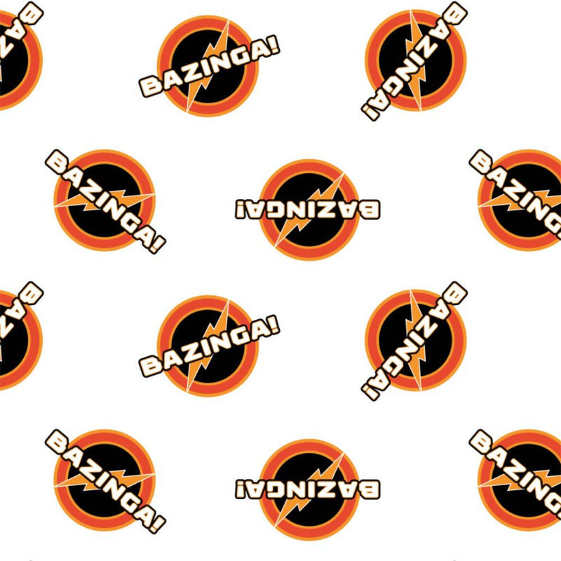 Bazinga - Flanelle Imprimée de The Big Bang Theory