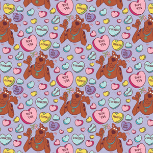 Character Valentine's Day - Scooby-Doo Ruv You - Light Purple