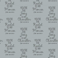 Friends - Best Friends - Grey - Cotton