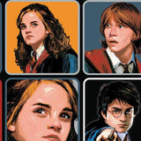 Personnage de bande dessinée en bloc - Molleton imprimé de Harry Potter and Wizarding World - Multi