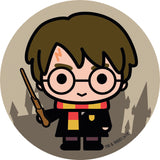Harry Potter and Wand Adhesive Fabric Badge