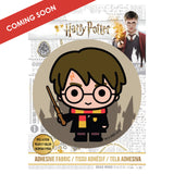 Harry Potter and Wand Adhesive Fabric Badge