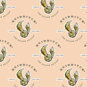 Harry Potter-Wizarding World - Harry Potter Collection - Watercolor Quidditch Cotton