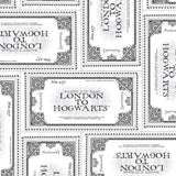 Harry Potter-Wizarding World - Harry Potter Collection - Harry Potter Ticket To Hogwarts Cotton