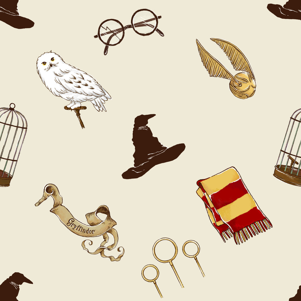 Harry Potter-Soft Magic Hogwarts - Minky