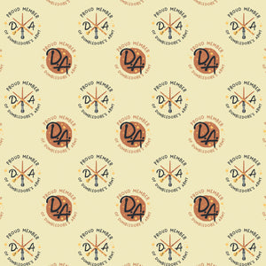 Harry Potter Arts and Crafts Collection - Dumbledore Army - Cream - Cotton