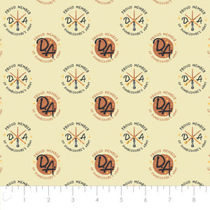 Harry Potter Arts and Crafts Collection - Dumbledore Army - Cream - Cotton