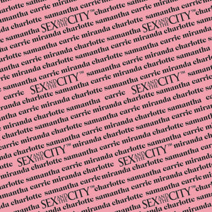 Sex and the City -Names -Cotton-Pink
