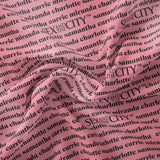 Sex and the City -Names -Cotton-Pink