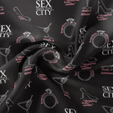 Sex and the City- Quotes -Cotton-Black