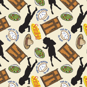 Seinfeld - Elaine Icons Toss - Cream - Cotton