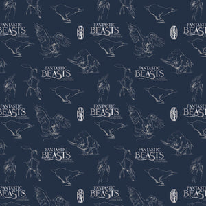 Wizarding World - Fantastic Beasts Collection - Logo & Creatures- Metallic