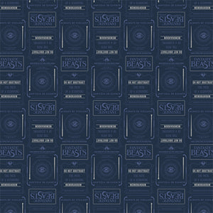 Wizarding World - Fantastic Beasts Collection - Newsprint & Symbols Metallic