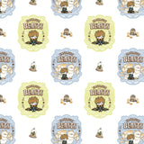 Wizarding World Collection -Baby Beasts Badges - Cotton - White