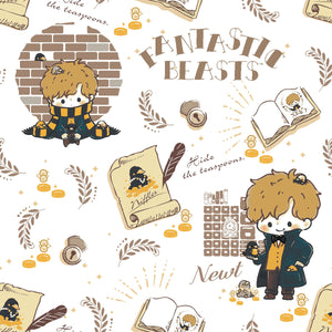 Wizarding World Collection -Hide the Teaspoons- Cotton - White