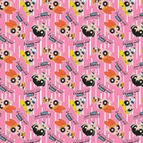 Powerpuff Girls-Girls Action Poses - Cotton-Pink