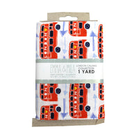 EMMA & MILA - From London with Love-Double Decker - 1yc Precut - Red - Cotton