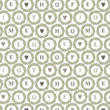 Home Collection by Vicky Yorke - Love Wreath - White - Cotton