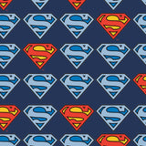 Superman - Action Comics - Logo S - Flanelle Imprimée de DC Comics - Marine