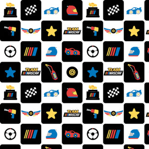 Nascar II Collection - Nascar Blocks - Cotton - Multi