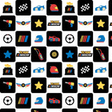 Nascar II de NASCAR - Bloques Nascar - Coton - Multi