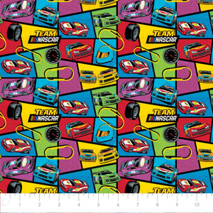 Nascar Collection III- Dynamic Racers -Multi - Cotton