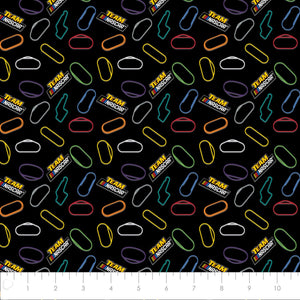 Nascar Collection III- Race Tracks -Black - Cotton