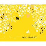 The BeeYoutiful Collection by JACK!E Studios - Bee Happy Panel - Sunshine - Cotton