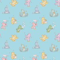 Care Bears - Playful - Printed Flannel