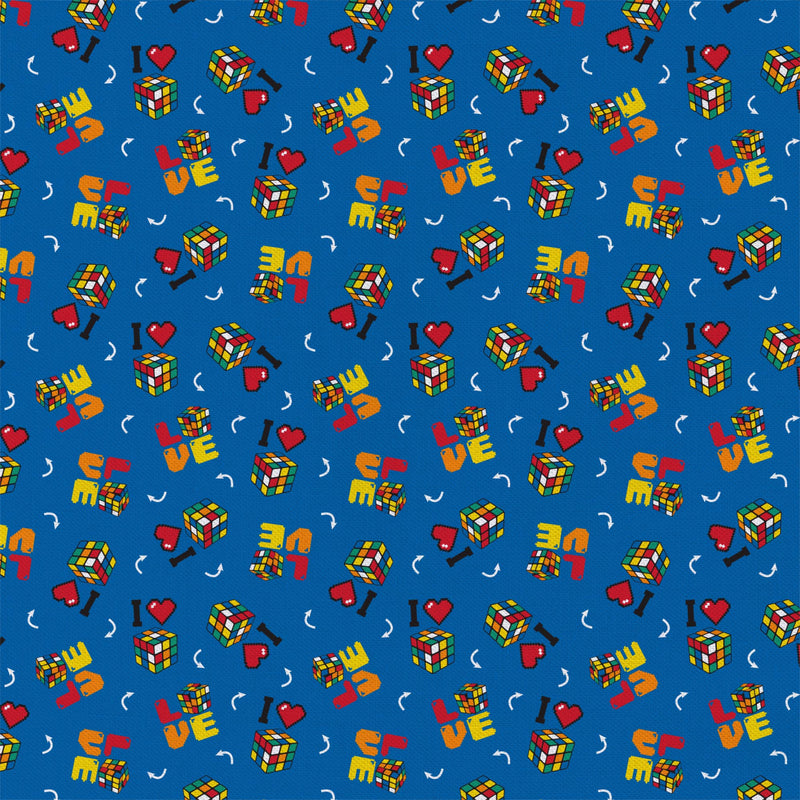 Rubik's -Feel the Love-Fat Quarter Single