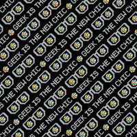 Rubiks 2 Collection - Geek Is The New Chic - Black - Cotton