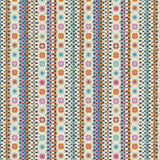 Not Your Granny's Squares Collection - Folk Stripes - Cotton
