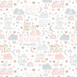 Printed Flannel-Love You So Flannel-Blush-100% Cotton-50220303B-01