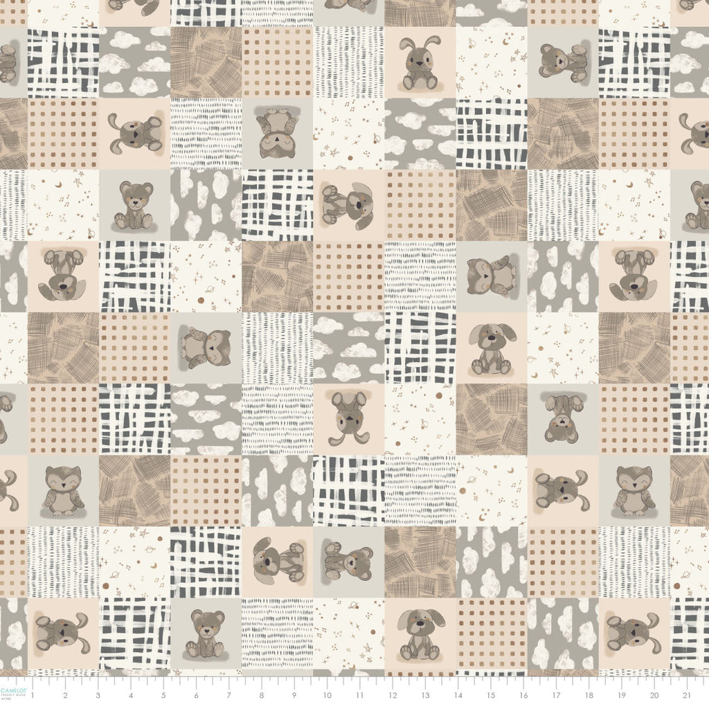 Sweet Lullaby Collection - Block - Multi - Cotton 58230301-01