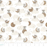 Sweet Lullaby Collection - In the Clouds - White - Cotton 58230302-01