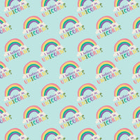 I Believe In Unicorns - I Believe - Printed Flannel by Heather Rosas