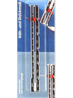 Prym Sewing And Knitting Gauge, 6"