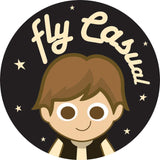 Star Wars Han Fly Casual Adhesive Fabric Badge